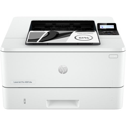HP HEW2Z601F LaserJet Pro 4001dw Desktop Wireless Laser Printer - Monochrome