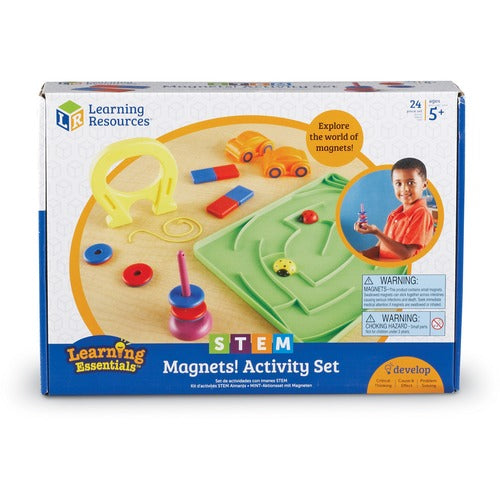 Learning Resources LRNLER2833 STEM Magnets Activity Set