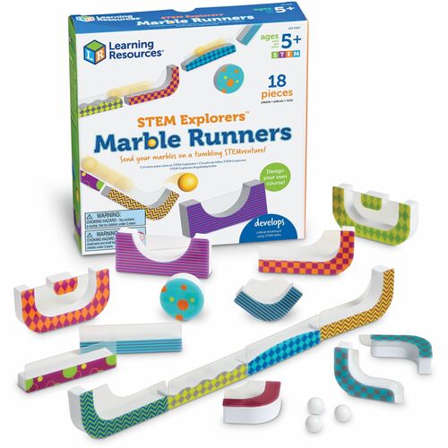 Learning Resources LRNLER9307 STEM Explorers Marble Runners
