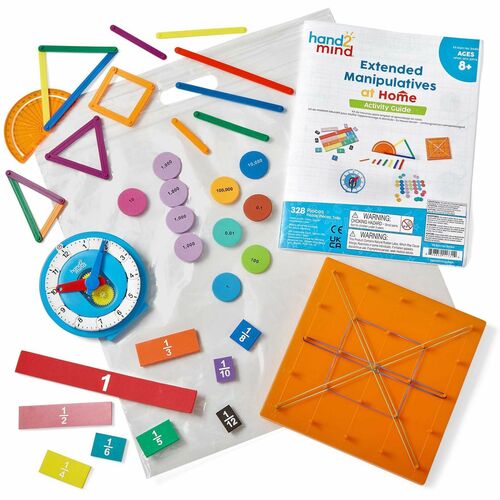 Learning Resources LRNH2M94464 Extended Manipulative Home Kit