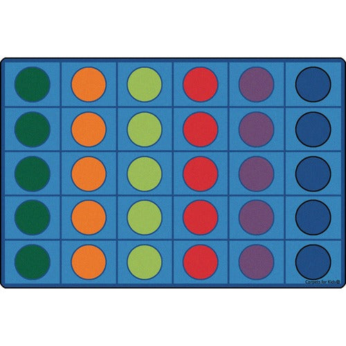 Carpets for Kids® CPT4212 Premium Seating Circles Circletime Rug