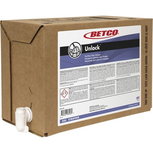 Betco BET888B500 Unlock No-Rinse Floor Stripper