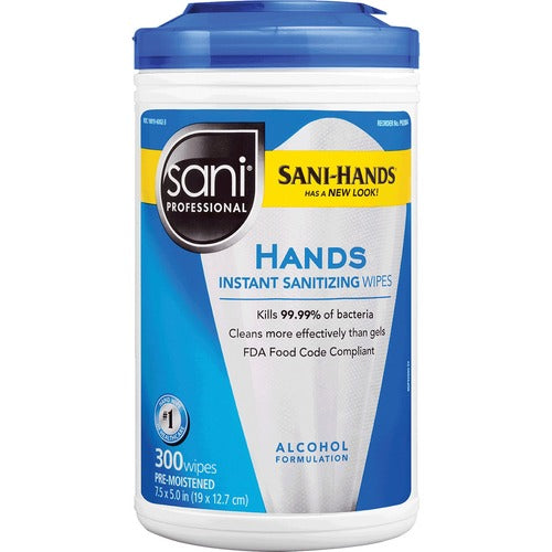 PDI PDIP92084 Hands Instant Sanitizing Wipes