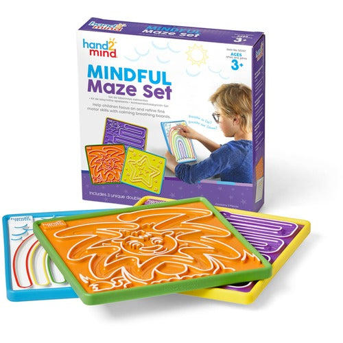 Learning Resources LRN93247 Hand2Mind Mindful Maze Set
