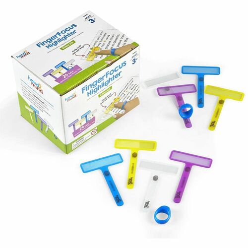 Learning Resources LRN91497 FingerFocus Highlighter Class Kit