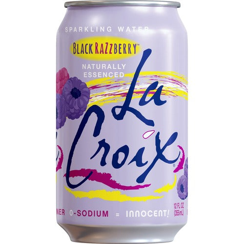 LaCroix LCX40112 Black Razzberry Flavored Sparkling Water