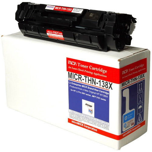 microMICR MCMMICRTHN138X MICR High Yield Laser Toner Cartridge 138A, 138X (W1480A) - Black - 1 Each