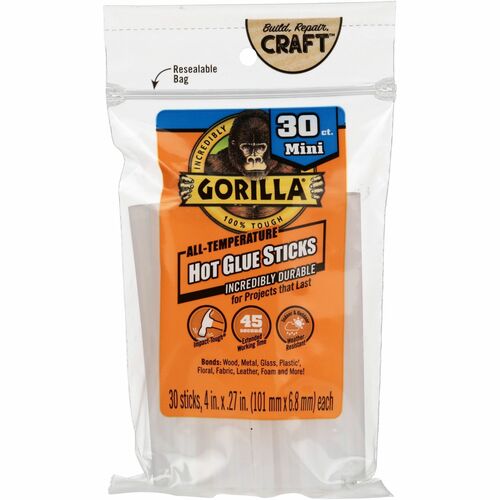 Gorilla GOR3023003 Mini Hot Glue Sticks