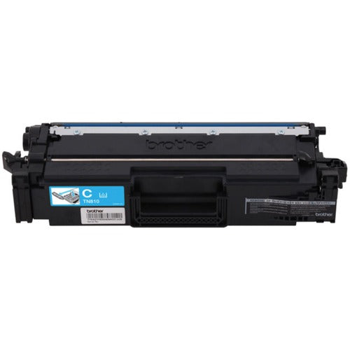 Brother BRTTN810C TN810C Original Standard Yield Laser Toner Cartridge - Cyan - 1 Each