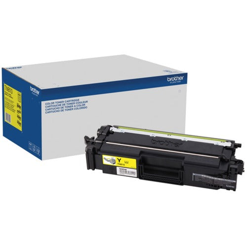 Brother BRTTN810Y TN810Y Original Standard Yield Laser Toner Cartridge - Yellow - 1 Each