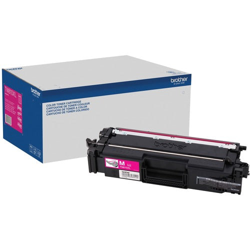 Brother BRTTN810XLM TN810XLM Original High Yield Laser Toner Cartridge - Magenta - 1 Each
