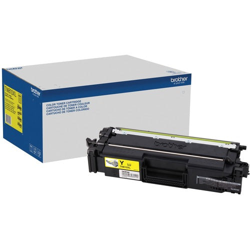 Brother BRTTN810XLY TN810XLY Original High Yield Laser Toner Cartridge - Yellow - 1 Each