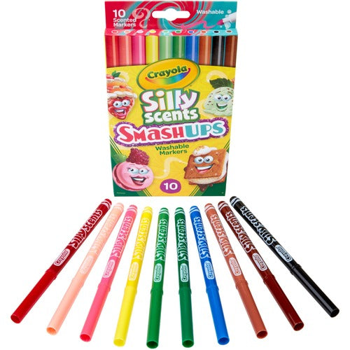 Crayola CYO588275 Silly Scents Slim Scented Washable Markers