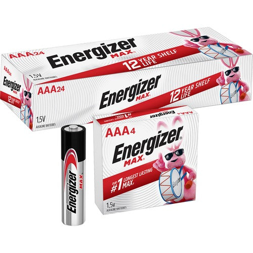 Energizer EVEE92BX Max AAA Alkaline Battery 4-Packs