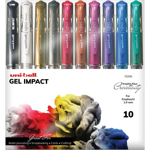 uniball™ UBC70295 Gel Impact Metallic Ink Pen