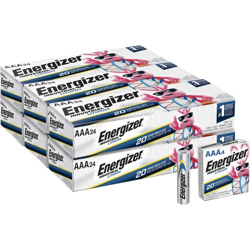 Energizer EVELN92CT Industrial AAA Lithium Battery 4-Pack