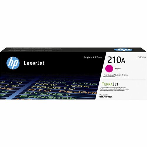 HP HEWW2103A 210A Original Laser Toner Cartridge - Magenta - 1 Each
