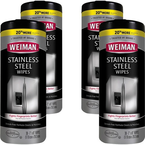 Weiman WMN92ACT Stainless Steel Wipes