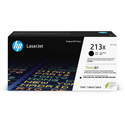 HP HEWW2130X 213X Original Laser Toner Cartridge - Black - 1 Each