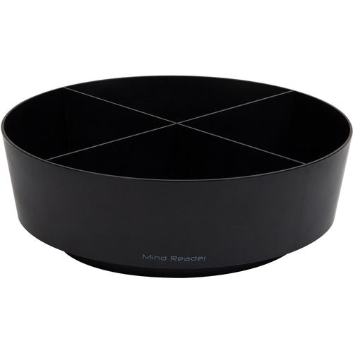 Mind Reader EMSLAZSNACK 4-Compartment Snack Carousel Organizer