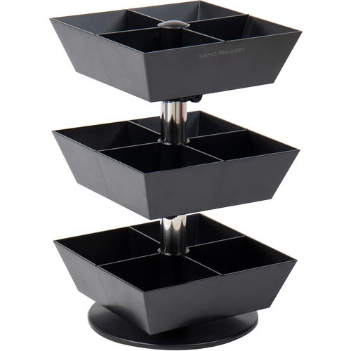 Mind Reader EMSTEASWIV3T Anchor 12-Compartment Tea Carousel