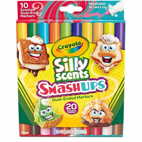 Crayola CYO588342 Silly Scents Dual-Ended Markers