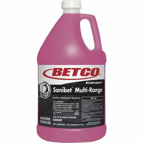 Betco BET2370400CT Symplicity Sanibet MultiRange Sanitizer