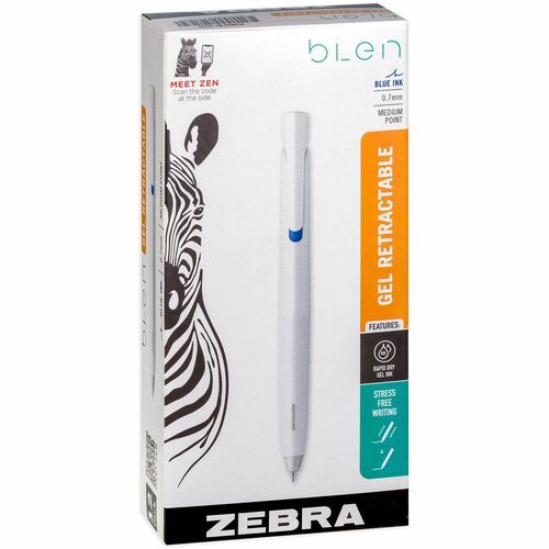 Zebra Pen ZEB41420 bLen Retractable Gel Pens