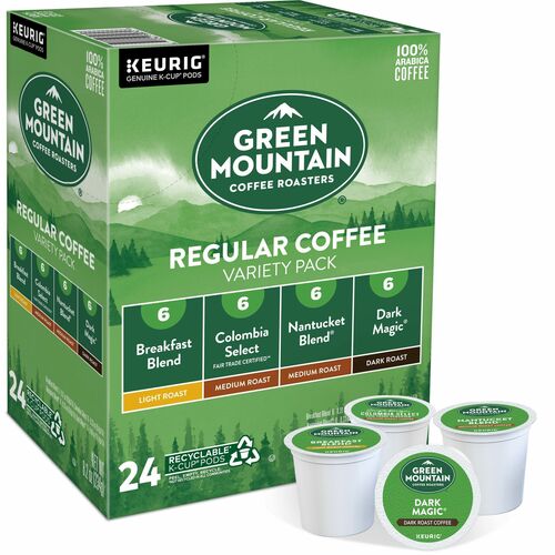 Green Mountain Coffee Roasters® GMT9974 K-Cup Regular Coffee Variety Pack