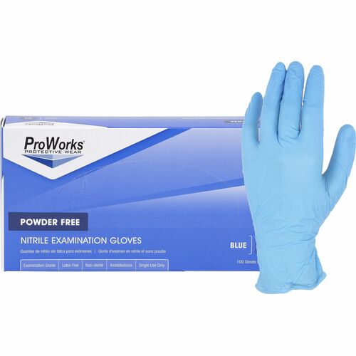 ProWorks HOSGLN135FM Nitrile Powder-Free Exam Gloves