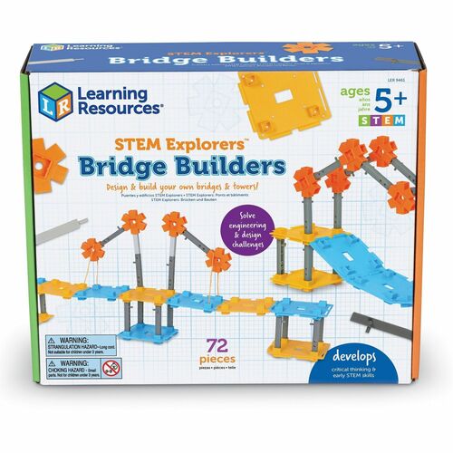 Learning Resources LRNLER9461 STEM Explorers Bridge Builders