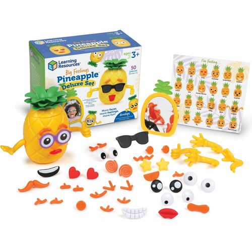 Learning Resources LRNLER6375 Big Feelings Pineapple Deluxe Set