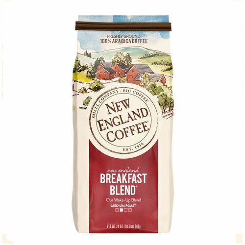 New England Coffee® NCF77025 Ground Breakfast Blend Coffee