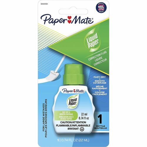 Paper Mate PAP5640415K Liquid Paper Fast Dry Correction Fluid