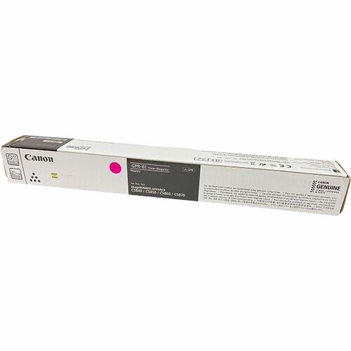 Canon CNM3765C003 GPR-61 Original Laser Toner Cartridge - Magenta - 1 Each