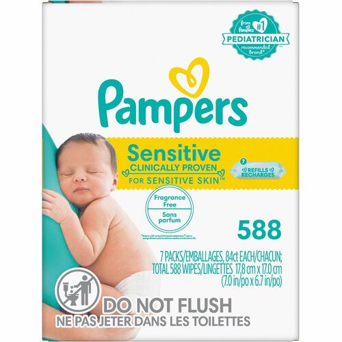 Pampers PGC07325 Baby Wipes Sensitive