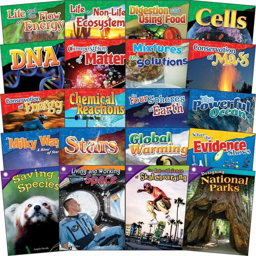 Shell Education SHL126786 Science Book Set Printed Book