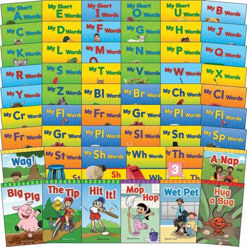 Shell Education SHL126778 Phonics Book Set Printed Book