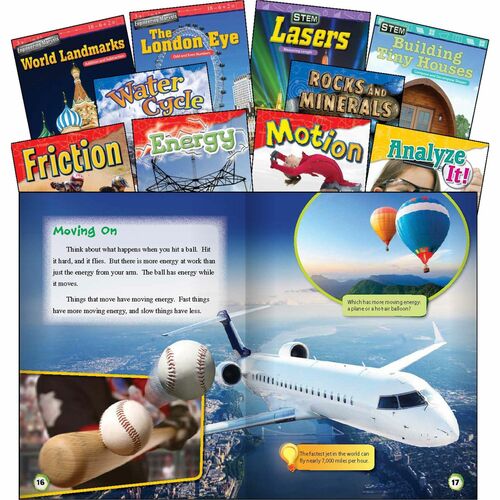 Shell Education SHL100579 Exploring STEM Grade 2 10-Book Set Printed Book