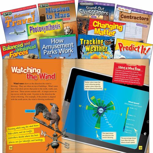 Shell Education SHL100580 Exploring STEM Grade 3 10-Book Set Printed Book