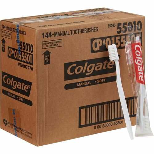Colgate CPC61034595 Full Head Wrapped Toothbrushes