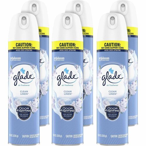 Glade SJN346467CT Clean Linen Air Freshener Spray
