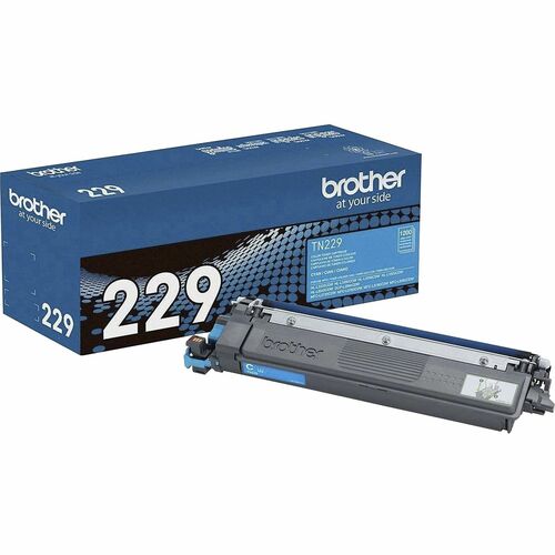 Brother BRTTN229C Original Standard Yield Laser Toner Cartridge - Cyan - 1 Each