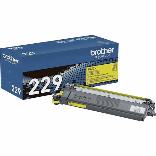 Brother BRTTN229Y Original Standard Yield Laser Toner Cartridge - Yellow - 1 Each