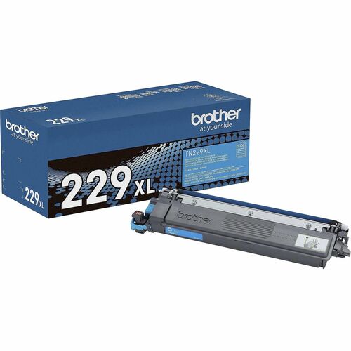 Brother BRTTN229XLC Original High Yield Laser Toner Cartridge - Cyan - 1 Each
