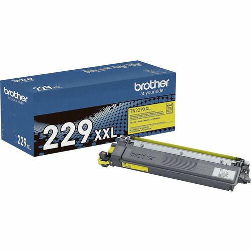 Brother BRTTN229XXLY Original Super High Yield Laser Toner Cartridge - Yellow - 1 Each