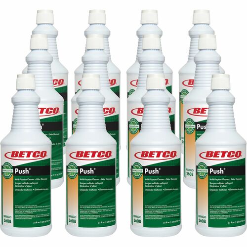 Betco BET26081200CT BioActive Solutions Push Cleaner