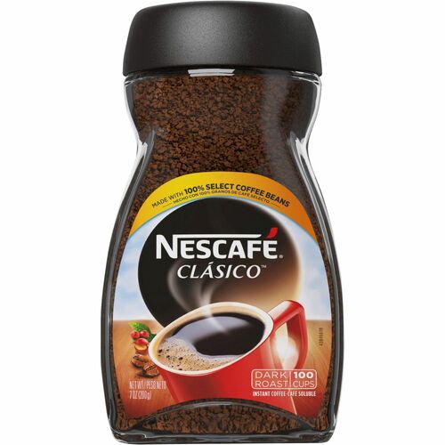 Nescafe NES46123 Clasico Dark Roast Instant Coffee