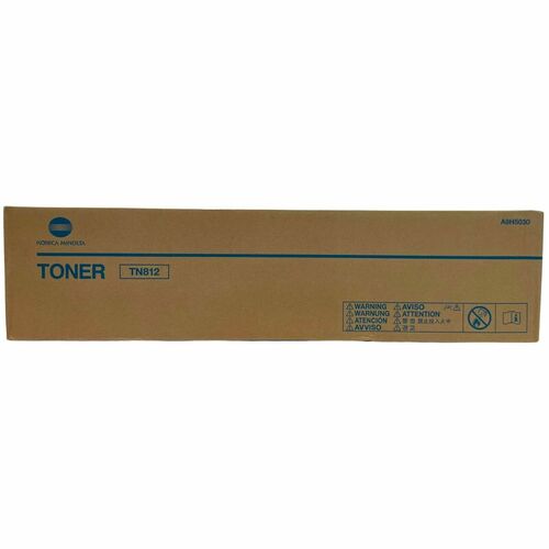 Konica Minolta KNMA8H5030 TN-812 Original Laser Toner Cartridge - Black - 1 Each