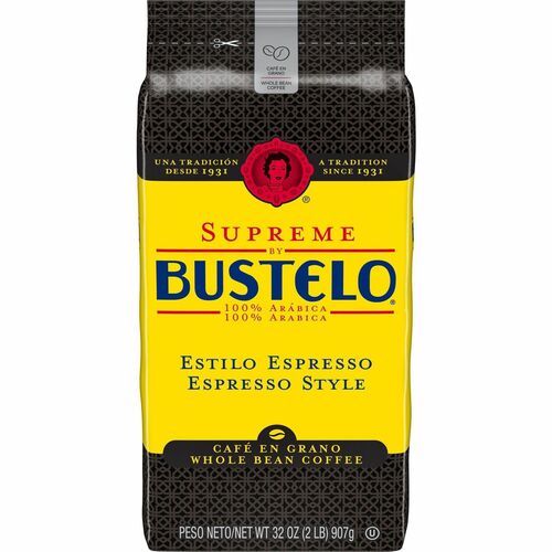 Supreme by Bustelo FOL21892 Whole Bean Espresso WB Coffee
